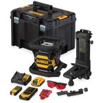 Dewalt - laser rotatif dce080d1rs rouge 18v, 1x 2, 0 ah et chargeur dans tstak