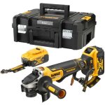 Dewalt - outillage - meuleuse d'angle sans fil 18v 125 mm, 2 batteries 5, 0 ah xr lanyard ready, sans ...
