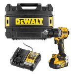 Perceuse - visseuse  percussion compacte 18v dewalt dcd805p1t - qw avec coffret et 1 batterie 5, 0 ah ...