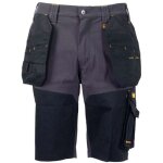 Dewalt - short homme hamden stretch, taille 52, gris / noir 48917 / 52
