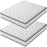 Dewinner matelas lot 2 140x190cm mousse 16 cm et mousse a m�moire matelas parfait soutien haute resilience ...