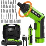 Dewinner - perceuse visseuse sans fil, 6 nm, visseuse devisseuse 2000mah, poigne  2 positions, 9 + ...