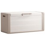 Dfl - coffre de jardin beige gulliver 118x49x h55 cm