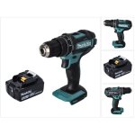 Dhp 482 t1 perceuse - visseuse � percussion sans fil 18 v 62 nm + 1x batterie 5, 0 ah - sans chargeur ...