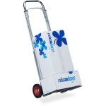 Relaxdays - diable charge jusqu'� 200 kg, chariot professionnel universel, transport charges lourdes, ...