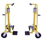 Diables �l�vateurs jumel�s m�caniques charge 600kg hauteur de lev�e 300mm - a170112