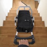 Diable d'escalier - chariot d'escalier pliable - chariot � main - 6 roues - charge maximale : 165 kg ...