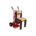 Diable - manutention - diable porte chaises avec poign�es � garde - roues pneumatiques - 810005343