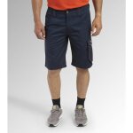Utility bermuda poly short de travail - l - bleu - diadora