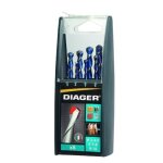Diager - coffret 8 forets multimateriaux attachement cylindrique - 215c