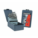 Diager - coffret forets mtal 25 pices hss meuls pro