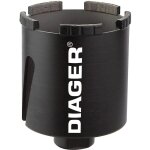 Diager - tr�pan diamant b�ton avec attachement m16 - 431 � 82 long. utile 66