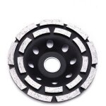 Diamant 125 mm  meuler bton. meule abrasive  poncer bton, pierre, granit