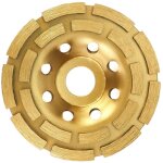 Diamant meule, diamant � meuler b�ton, 115 mm x 22. 2 mm pour b�ton, pl�tre, granit, r�sine, colles � ...