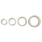 Lot de 4 bagues nylon meule touret 32 / 25, 4, 25, 4 / 20, 20 / 16, 16 / 12, 7 - accessoires de meulage ...