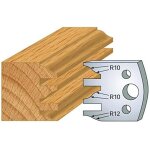 Diamwood jeu de 2 fers profils acier ht 40 x 4 mm - n124 profil et contre - profil - 40mm de hauteur ...