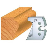 Jeu de 2 fers profil�s acier ht 50 x 5, 5 mm - n�248 nez de marche - outil de menuiserie - diamwood