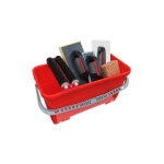 Diamwood kit pro sp�cial carreleur avec bac 24 litres - 520 x 260 x 260 mm - bac en pp avec accessoires ...