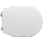 Abattant wc pour vase hidra ellade 45 - 47, 5 x 36 cm abattant wc avec charnie'res re'glables et sie'ge ... Abattant wc pour vase hidra ellade 45 - 47, 5 x 36 cm abattant wc avec charnie'res re'glables et sie'ge ...