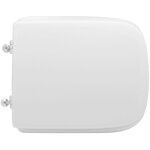 Dianhydro - abattant wc pour vase dolomite mia 42, 5 x 34 cm abattant wc blanc avec charnie'res fixes ...