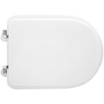 Abattant wc pour vase scic donna abattant wc 44 - 46, 5 x 34 cm avec charnie'res re'glables et sie'ge ...