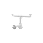 Dianhydro - siphon pvc 2 voies pour �vacuation 40 mm