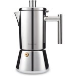 Diego plaque de cuisson espresso machine � caf� italienne en acier inoxydable pot moka d'induction, 300ml ...