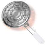 Diffuseur de chaleur en acier inoxydable 20. 3 cm pour plaque de cuisson au gaz uniquement - lntyq Diffuseur de chaleur en acier inoxydable 20. 3 cm pour plaque de cuisson au gaz uniquement - lntyq