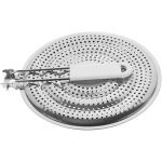 Diffuseur de chaleur inox plaque de cuisson polyvalente pour gaz et induction, accessoire de cuisine