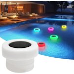 Diffuseur de chlore flottant pour piscines, avec �clairage solaire, adapt� aux jacuzzis, piscines et ...
