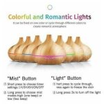 - diffuseur d'huiles essentis, 550ml diffuseur ultrasonique brume frache arme parfum electrique diffuseur ...