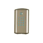 Cdvi - digicode en aluminium rétro éclairé avec électronique intégrée 3 relais Cdvi - digicode en aluminium rétro éclairé avec électronique intégrée 3 relais