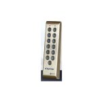 Digicode en inox rétro éclairé avec électronique déportée 2 relais cdvi Digicode en inox rétro éclairé avec électronique déportée 2 relais cdvi