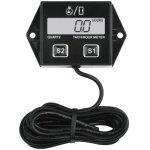 Digital compteur heure tachym�tre, batterie rempla�able rpm m�tre pour scooter pelouse tracteur dirt ...