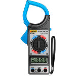Digital true rms professional clamp meter, dt266 lcd 1999 count, ac / dc current voltage tester multimeter ...
