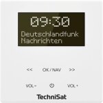 Digitradio up 55, wei� radio prise de courant dab + , fm bluetooth avec caisson d'enceinte, fonction ...