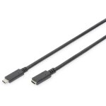 Cble usb usb 3. 2 gen1 (usb 3. 0) usb - c mle, usb - c femelle 0. 70 m noir connecteur utilisable ...