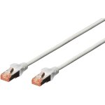 Digitus - dk - 1644 - 005 rj45 c�ble r�seau, c�ble patch cat 6 s / ftp 0. 50 m gris sans halog�ne, torsad� ...
