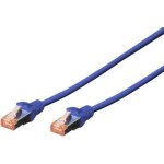Digitus - dk - 1644 - 020 / b rj45 c�ble r�seau, c�ble patch cat 6 s / ftp 2. 00 m bleu sans halog�ne, ...