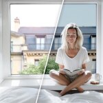 Dimexact - film solaire anti chaleur anti uv et isolation thermique pour double vitrage bon compromis ...