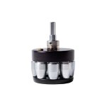 Dimos ? �vaseur de tuyaux en aluminium et laiton � 75 mm ? raccord propre sans fuite ? vitesse d'�vasement ...