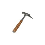 Dimos - marteau de charpentier manche cuir avec aimant - r�f: 135532 - 30 mm