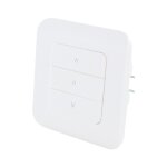 Interrupteur volet roulant connect blanc en pvc - dio