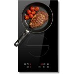 Disaenvir plaque induction 2 feux 3500w, table de cuisson � induction encastrable 30cm, commande tactile, ...