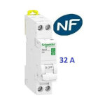 Schneider electric - disjoncteur 1p + n 2a - 10a - 16a - 20a - 32a et interrupteur dif a ou ac 2x40a ... Schneider electric - disjoncteur 1p + n 2a - 10a - 16a - 20a - 32a et interrupteur dif a ou ac 2x40a ...
