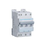 Hager - disjoncteur 3 ples et neutre 10ka courbe d 20a 3 modules ngt820