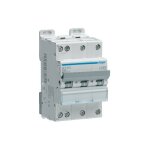 Hager - disjoncteur 3p + n 10ka courbe c 25a 3 modules nft825