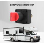 Disjoncteur de batterie 300a - interrupteur isolateur coupe - circuit 2 vitesses pour v�hicule, camping ...