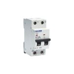 Disjoncteur bipolaire courbe c connexion vis haut / bas - ip20 / ik02 63a 4, 5ka