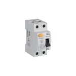 Disjoncteur diffrentiel 2p ? 16a 10ma ? rail th35 ? blanc ? ip20